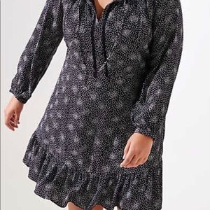 LOFT Flounce Dress